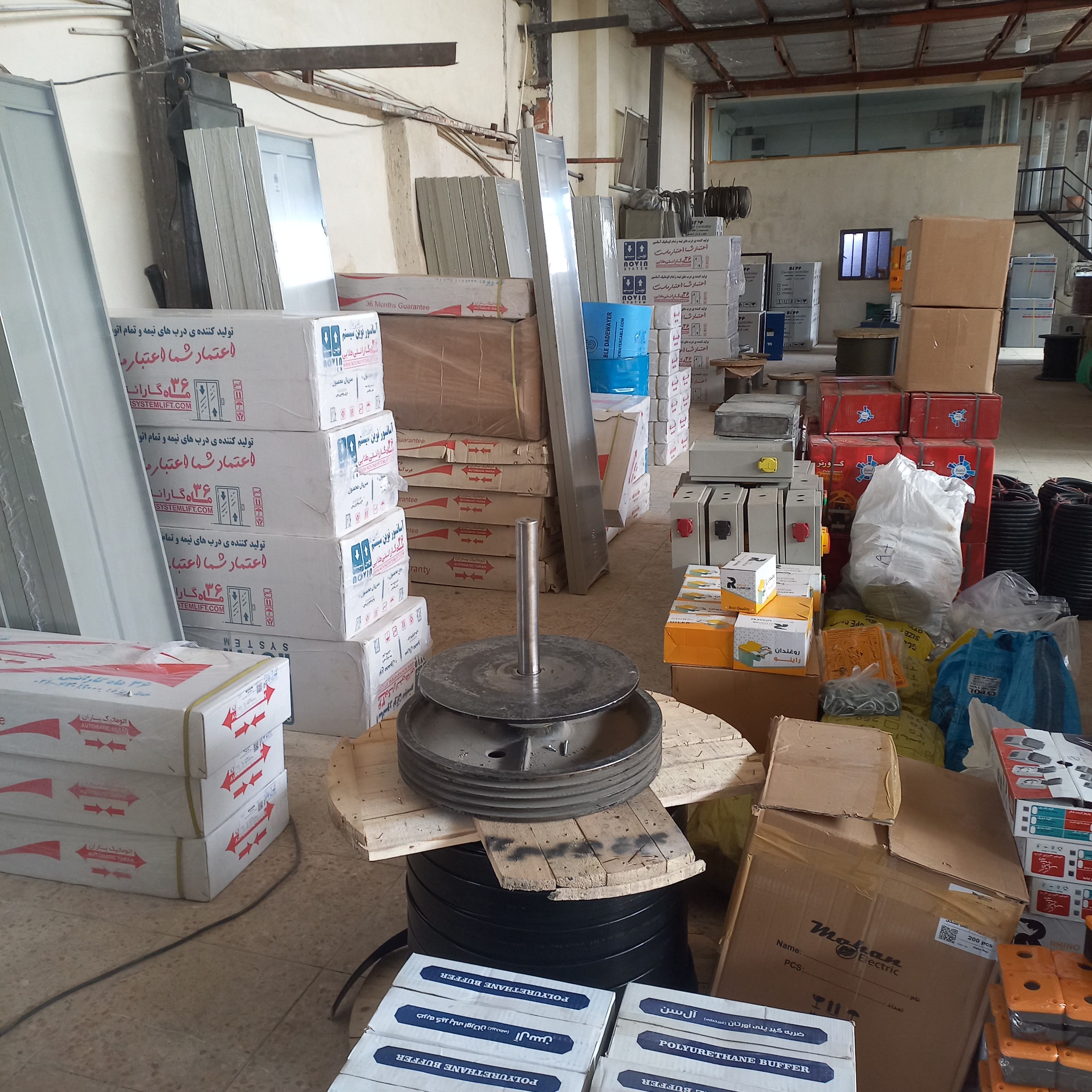 پخش کننده لوازم آسانسور و خرید بی واسطه قطعات آسانسور