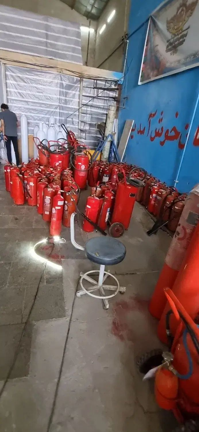 ایمن آتش نشان شارژکپسول آتش نشاتی