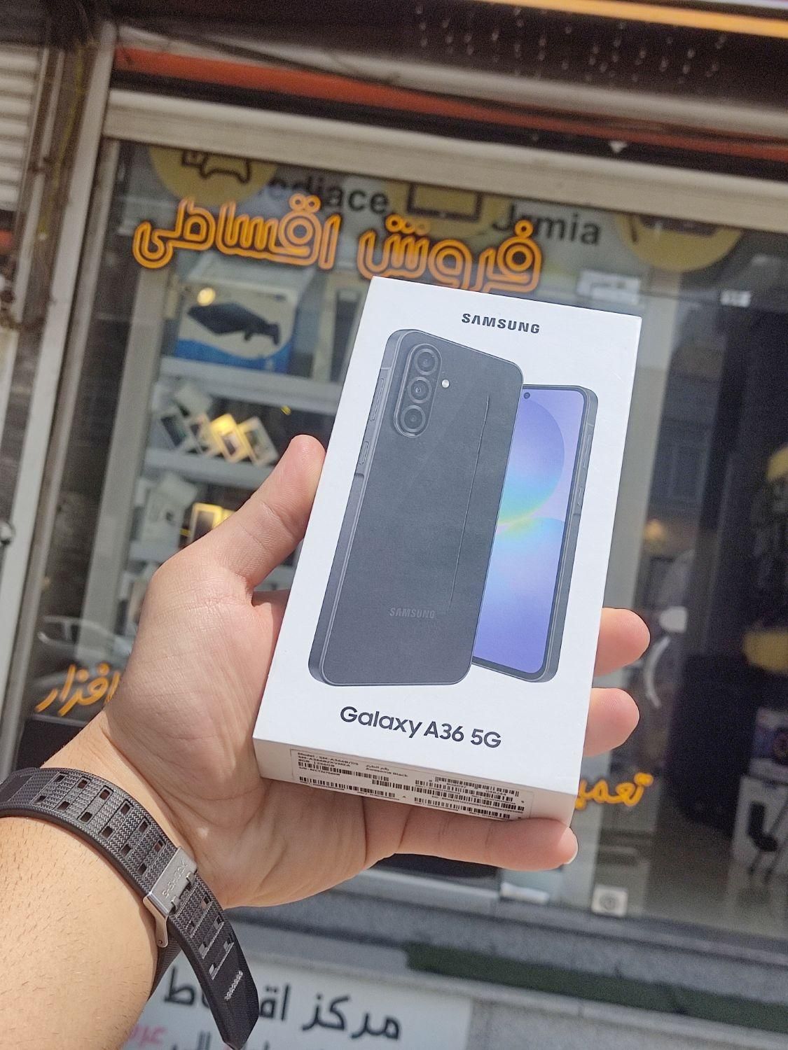 A36 با حافظهٔ ۲۵۶ گیگابایت