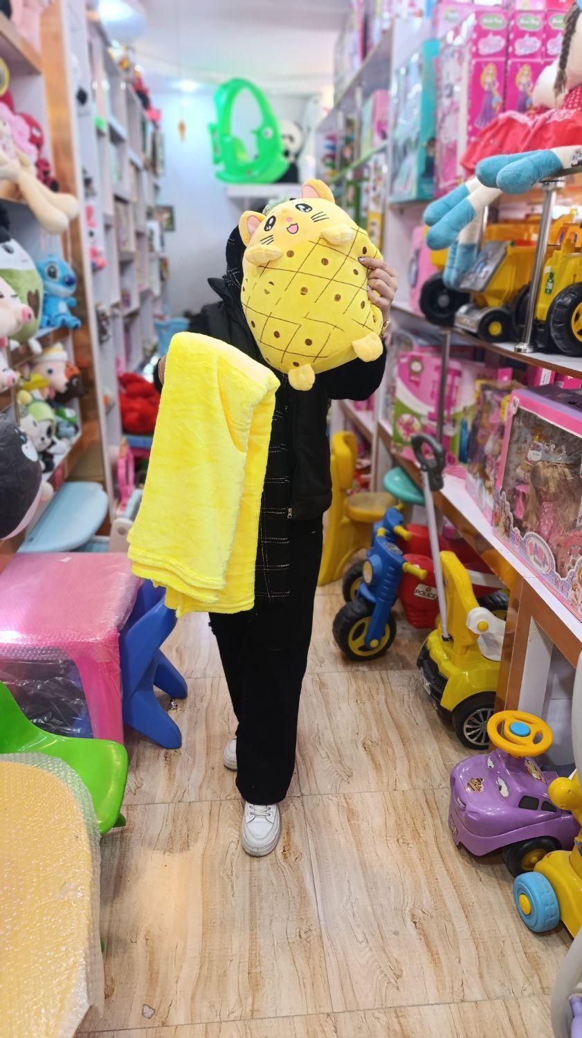 عروسک بالشتی پتودار