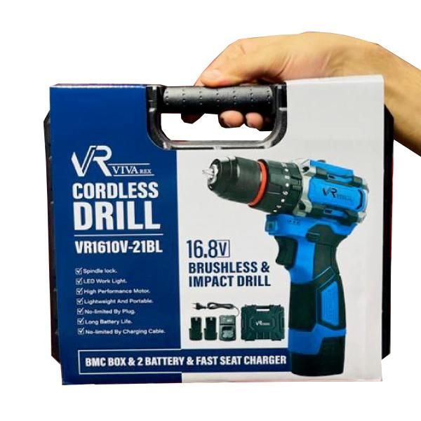 دریل شارژی ویوارکس صنعتی ضد آب ۱۲ ماه گارانتی