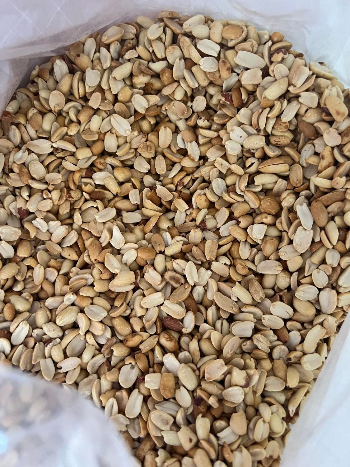 بادام زمینی هندی تفت خورده کره گیری