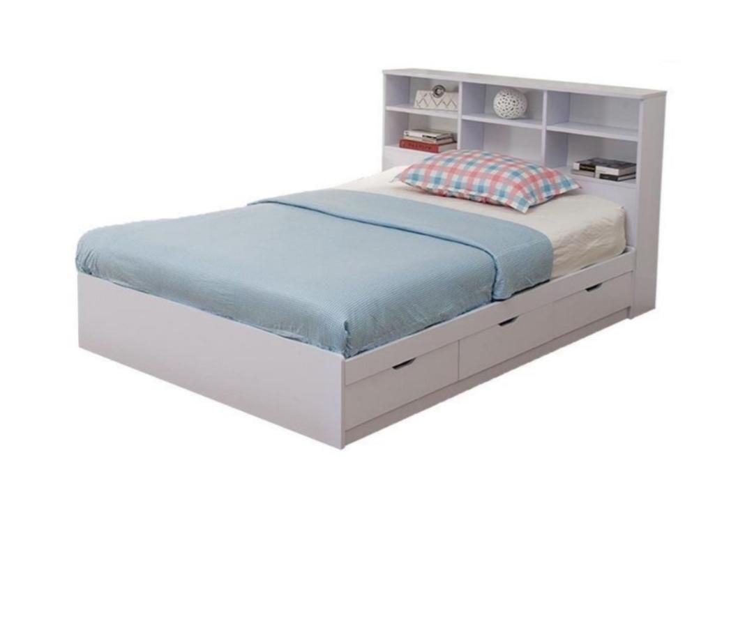 تخت خواب یک ونیم نفره الماس چوب (مدل T 06 )