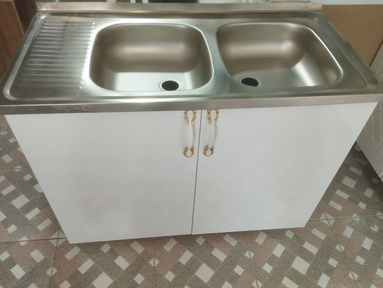 کابینت آماده زیر سینک کابینت ظرفشویی سایز150راست