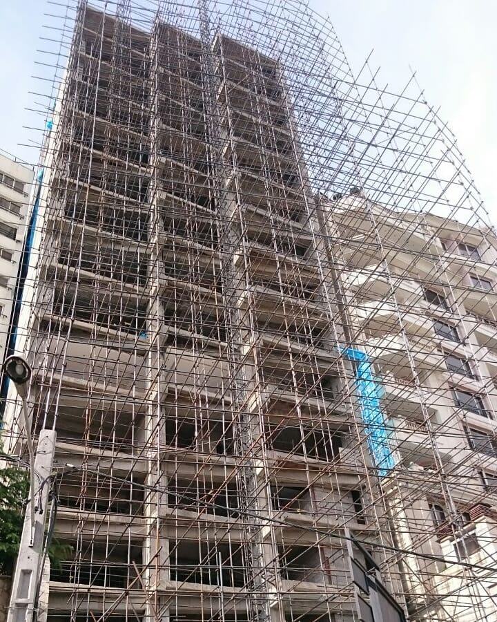داربست فلزی نوین نصب
