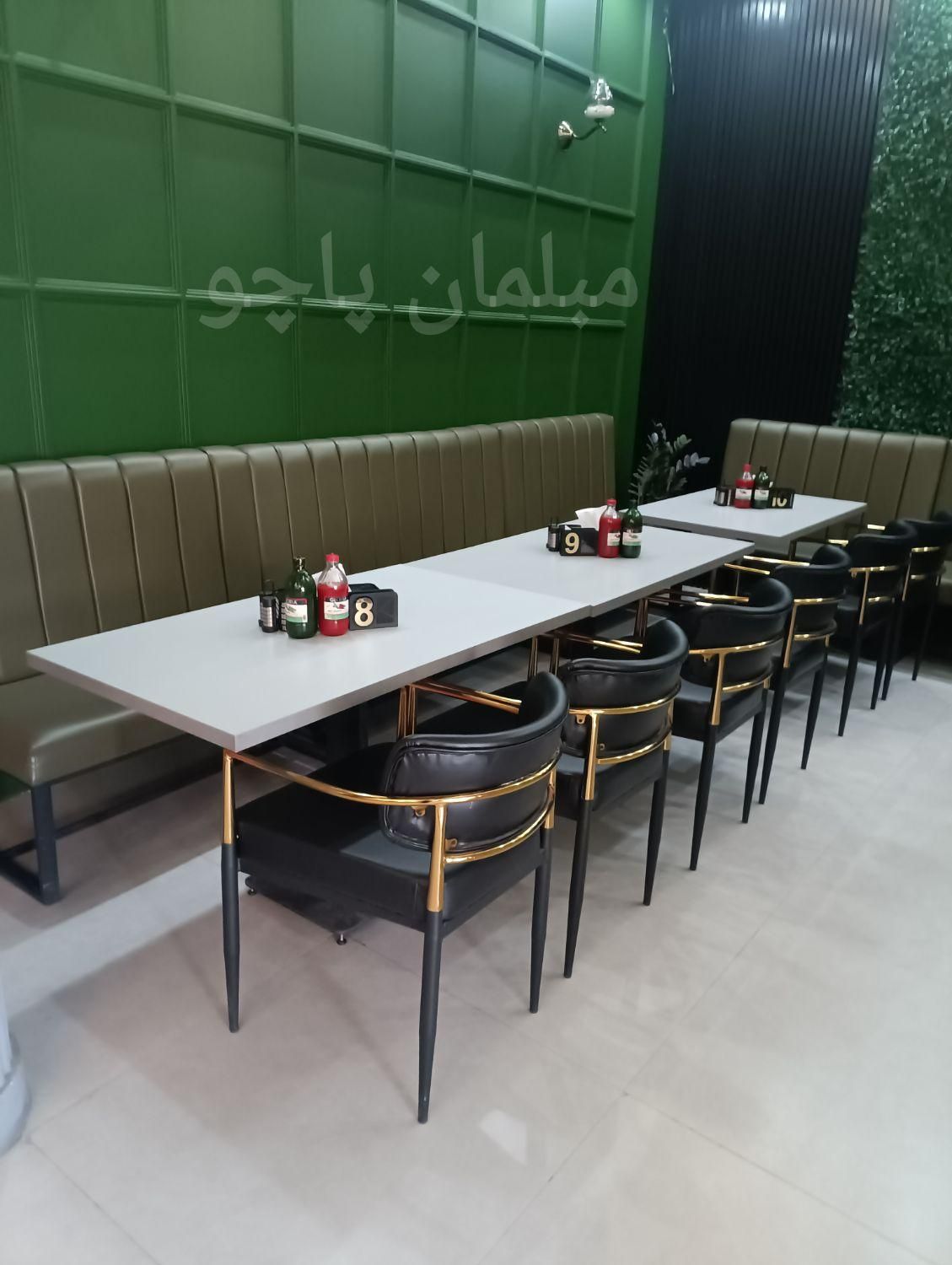 مبل لاکچری مخصوص کافه فست فود رستوران