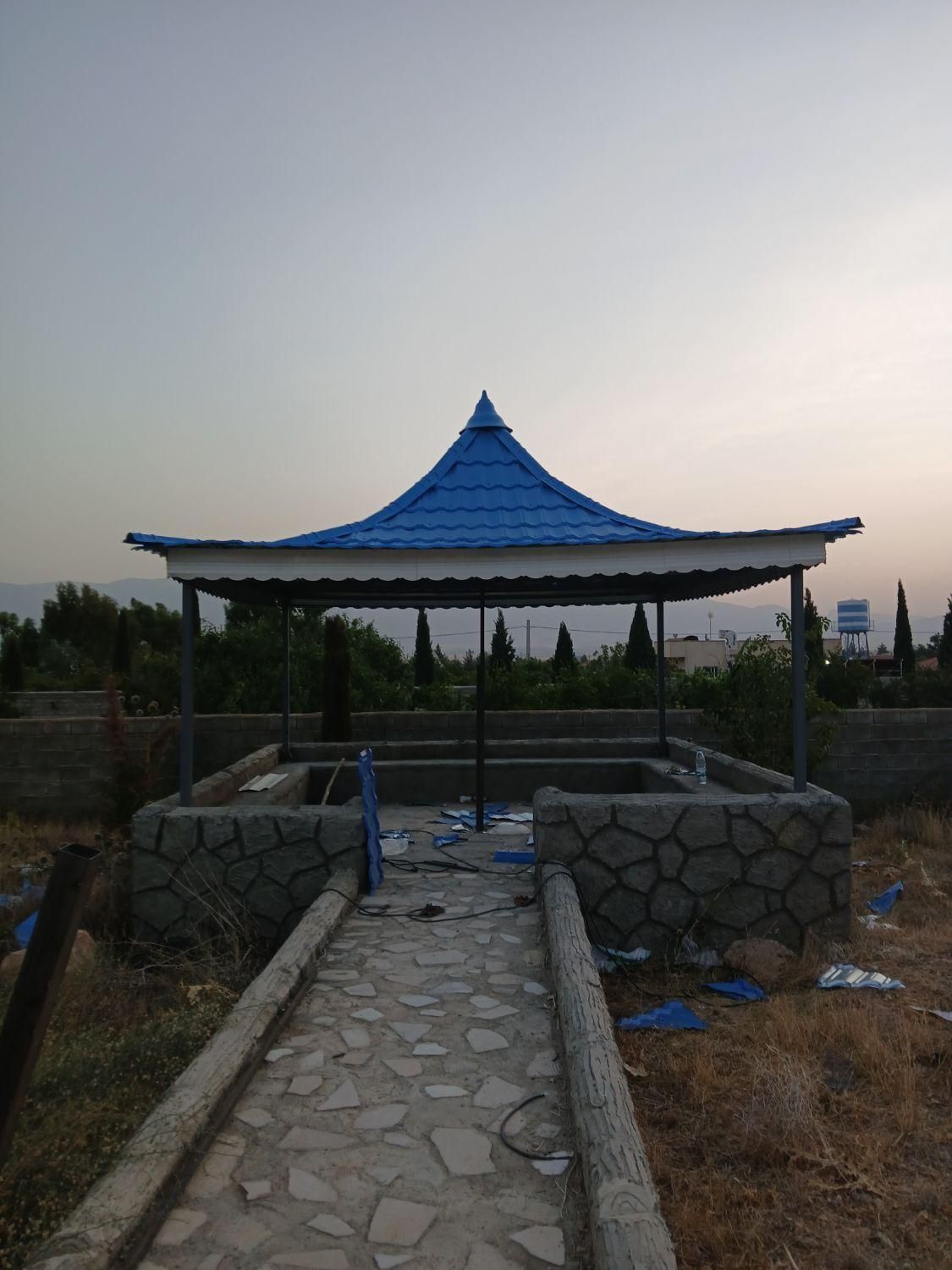 جوشکاری سیار الاچیق سایبان اروپایی