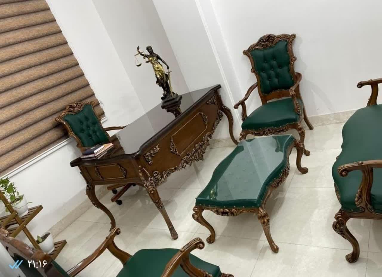 صندلی بلژیکی مدیریتی کانتر منشی صندلی چرخ دار مبل