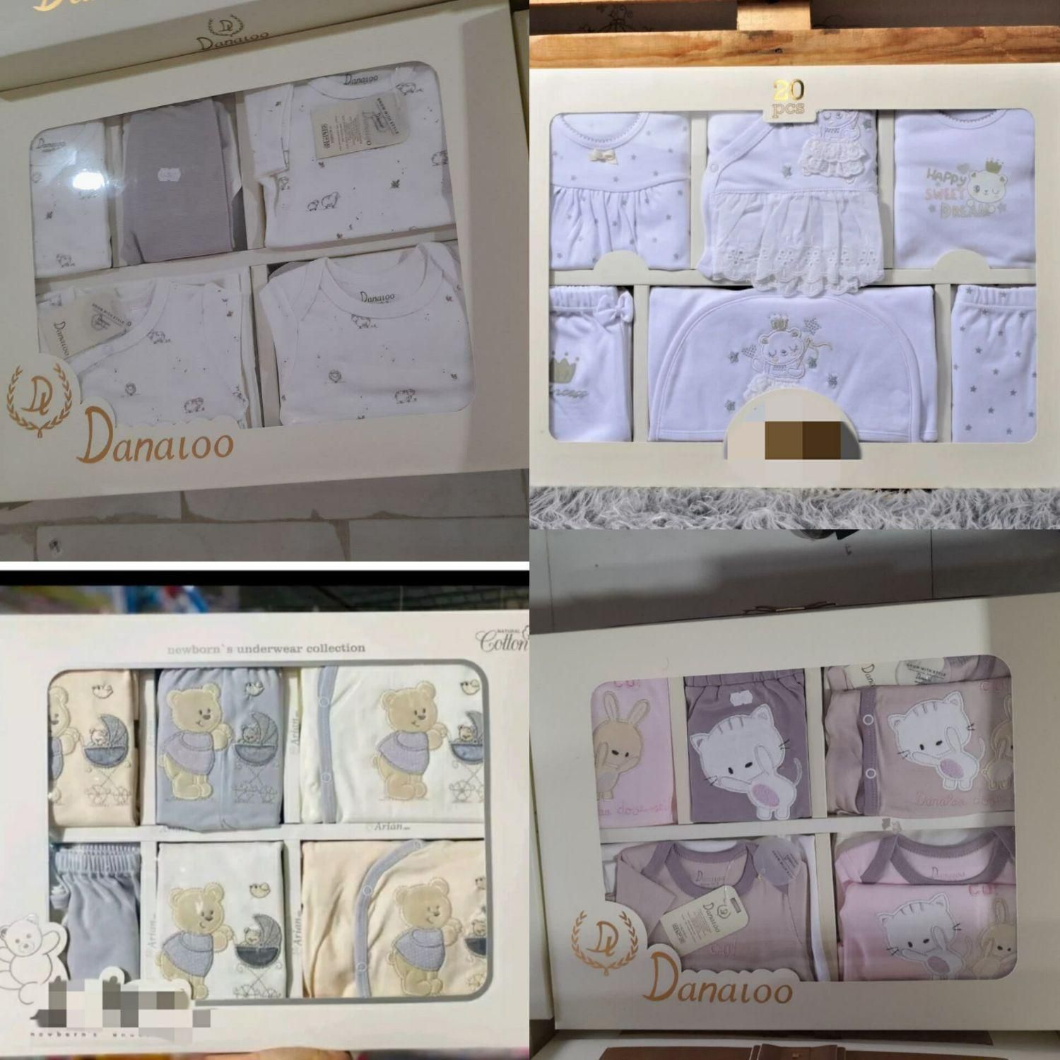 ۲۰ تیکه لباس برند دانالو فروشگاه سیسمونی ۱۱۵