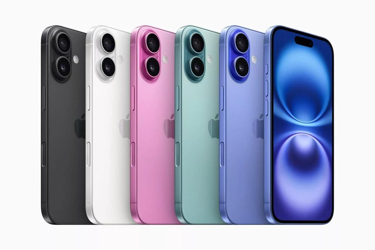 اپل iPhone 16 با حافظهٔ ۱۲۸ گیگابایت