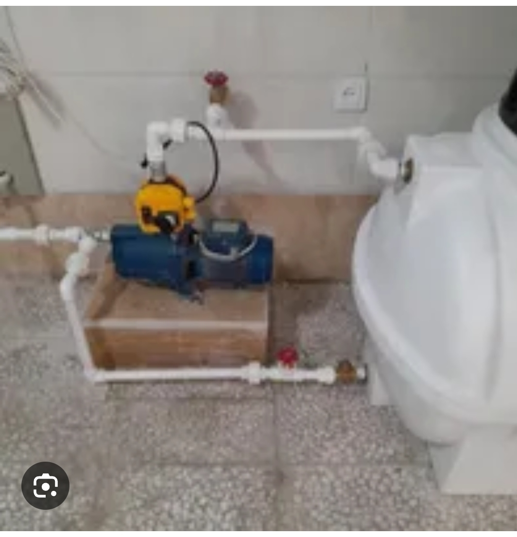 نصب و راه‌اندازی پمپ آب