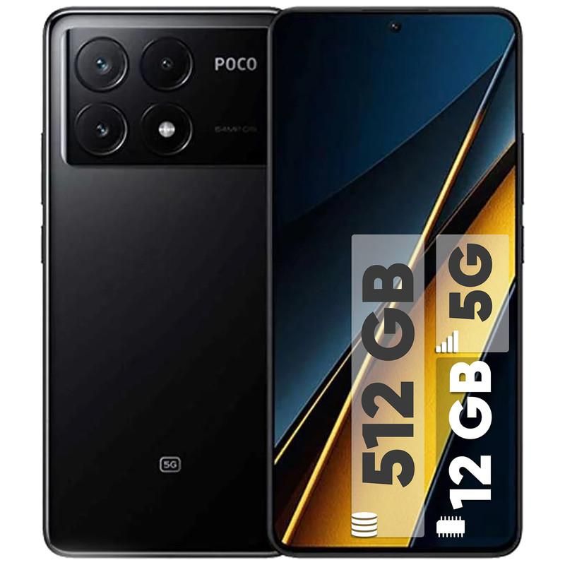 شیائومی Poco X6 Pro با حافظهٔ ۵۱۲ گیگابایت