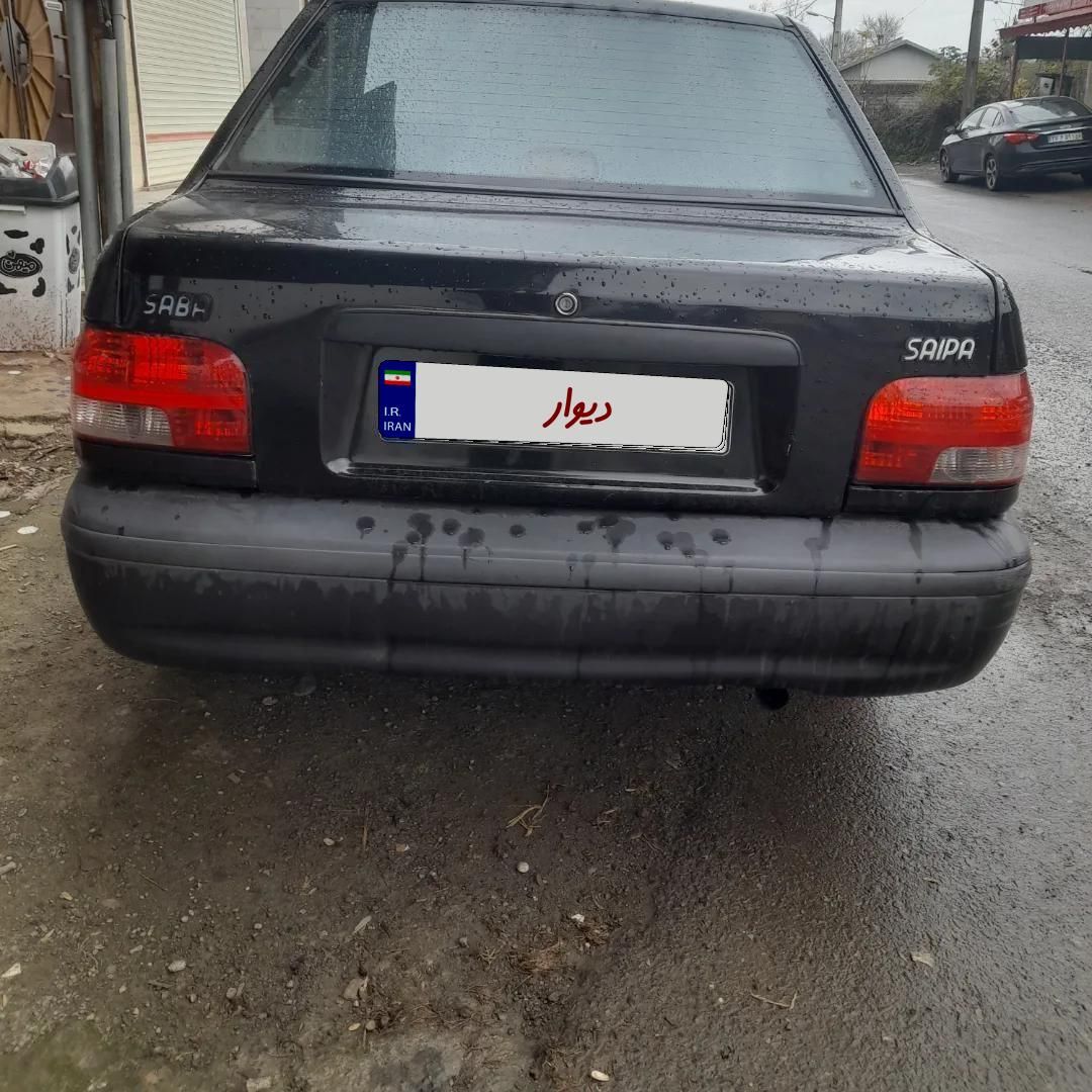 پراید صندوق‌دار CNG، مدل ۱۳۸۷
