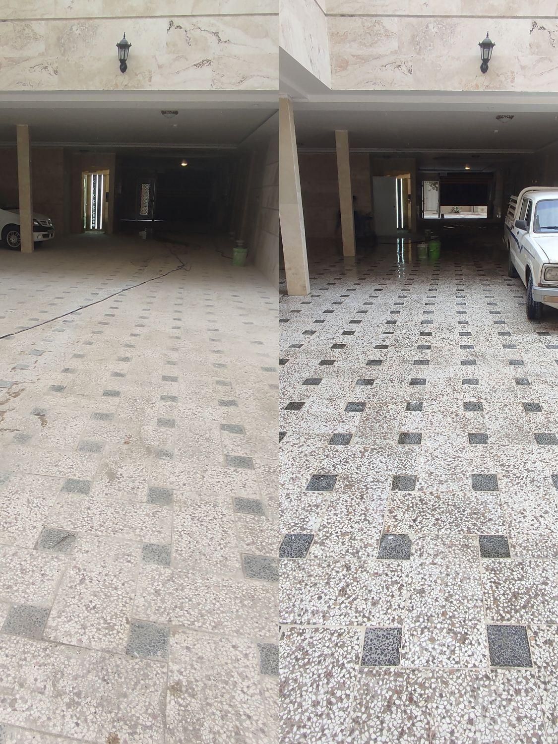 ساب سنگ کف پارکینگ