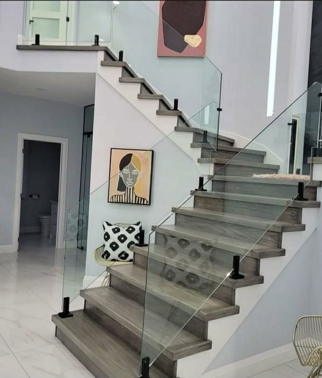 نرده شیشه ای