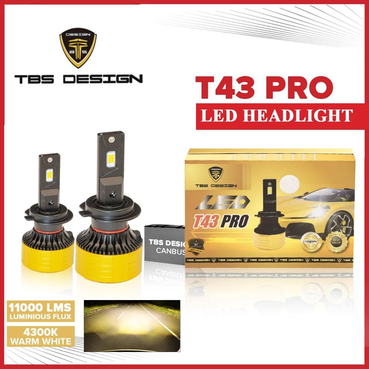 هدلایت آفتابی T43 (توبیز)
