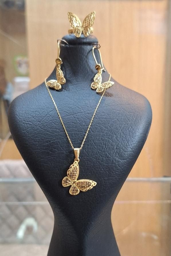 سرویس طلا مدل پروانه