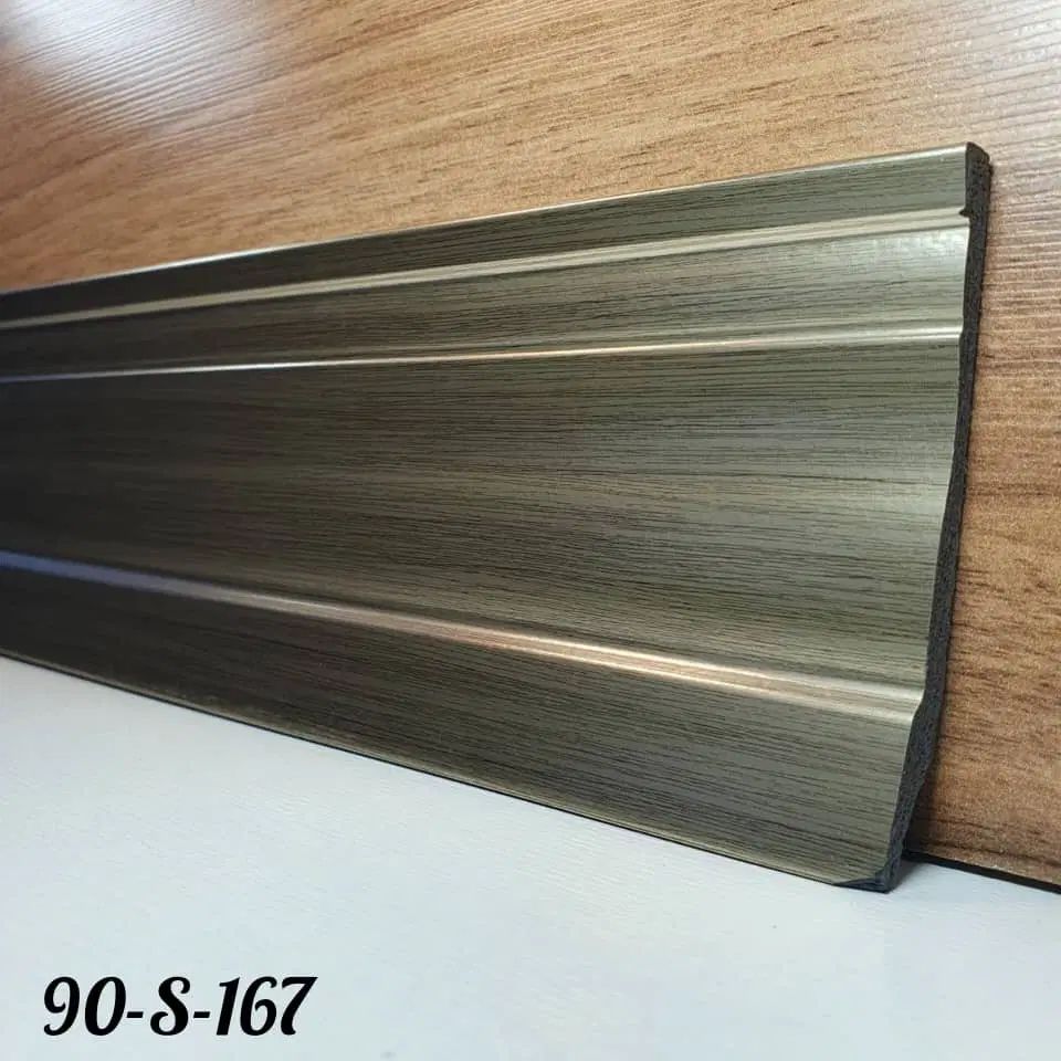 قرنیز PVC مدرن آذین کرهای ارتفاع 9 سانت