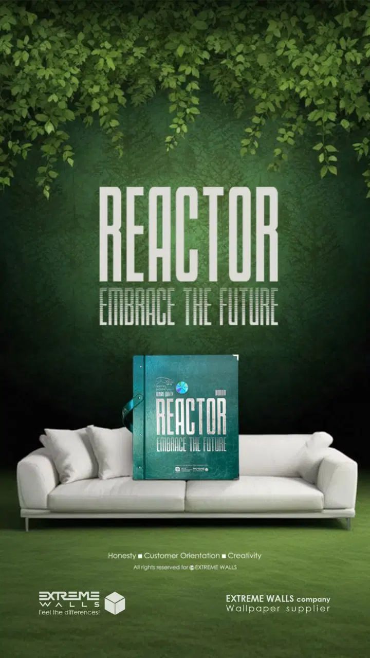 کاغ دیواری آلبوم رکتور Ractor