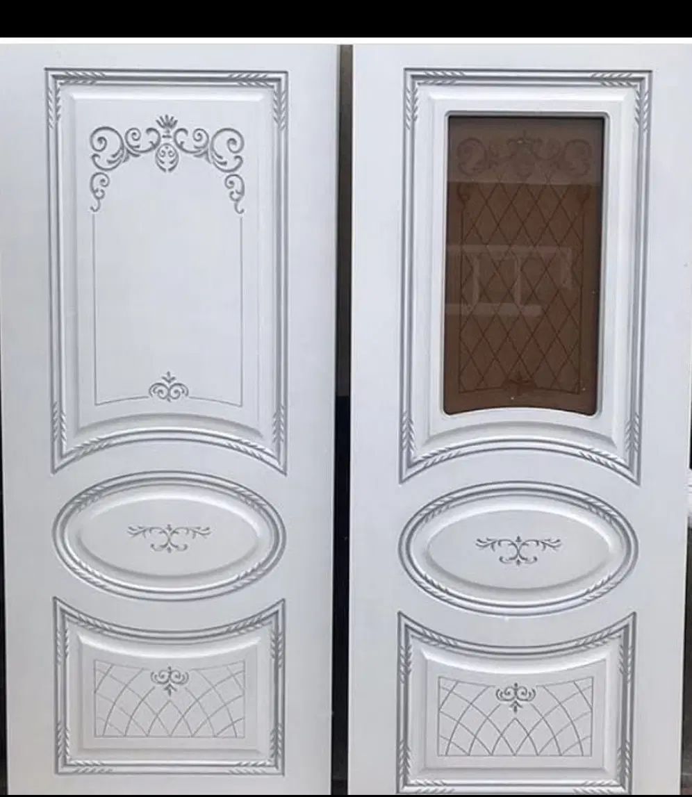 درب نئوکلاسیک شیشه خور