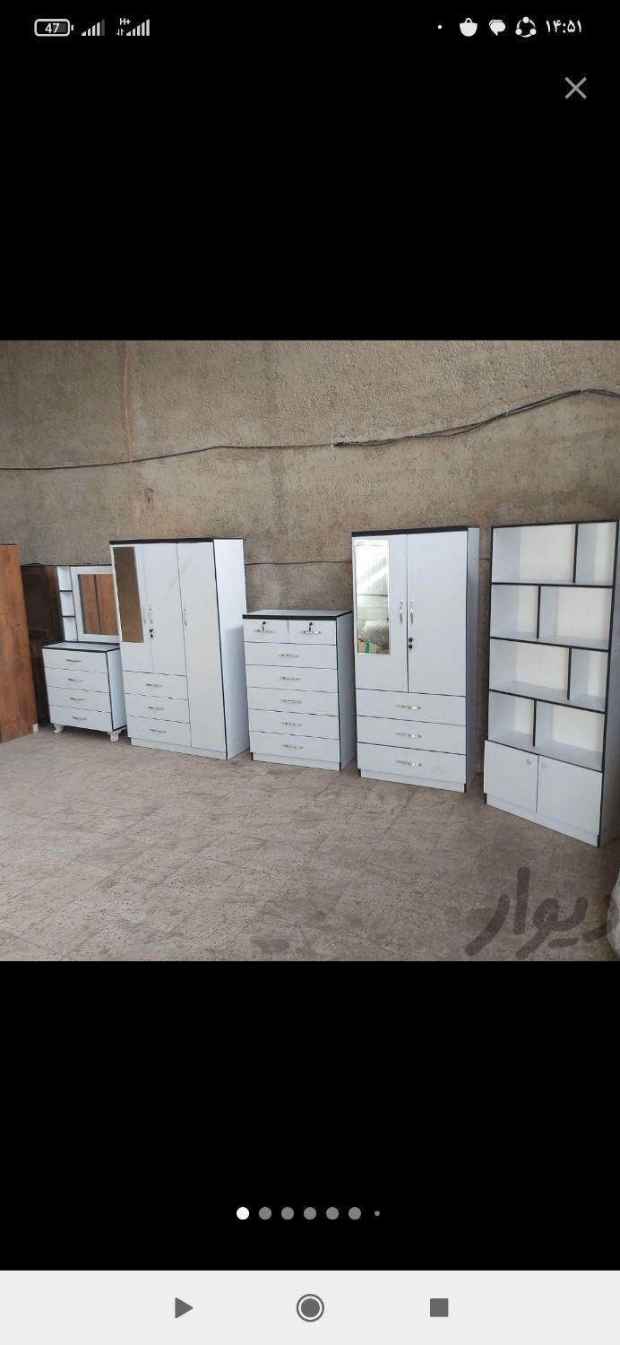 کمد دراور خور کتابخانه ضد خش