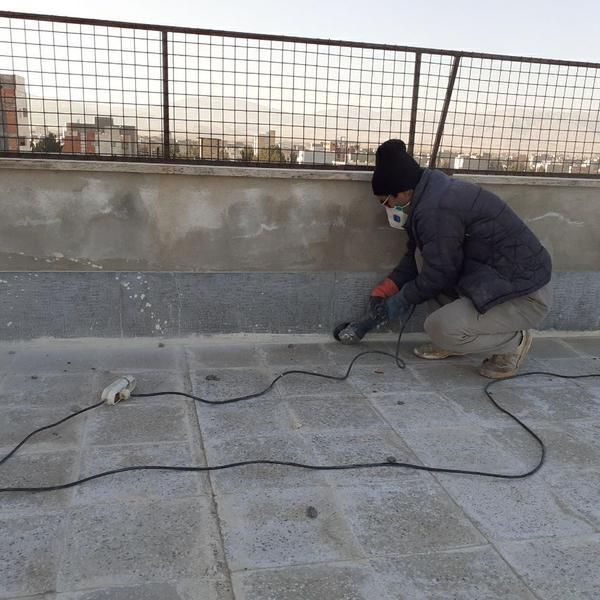 اگهی ،موزاییک کاری