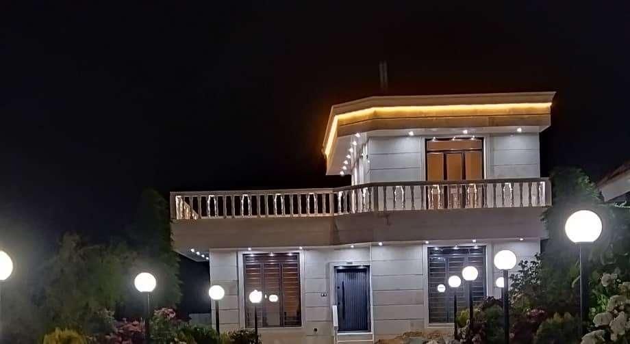 برق کشی باغ ویلا ساختمان نورپردازی