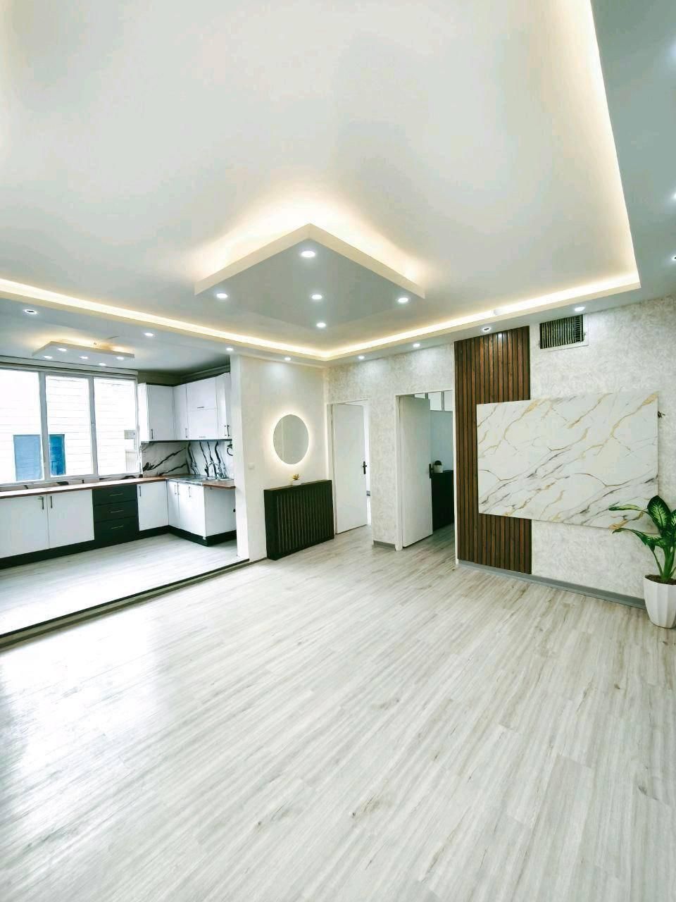 61متراما 2خواب/سنددار/کلا6واحد روبنما/پارکینگ سندی
