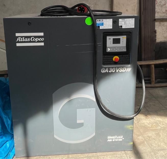کمپسور اسکرو اطلس ۳۰ کیلو وات GA30VSD