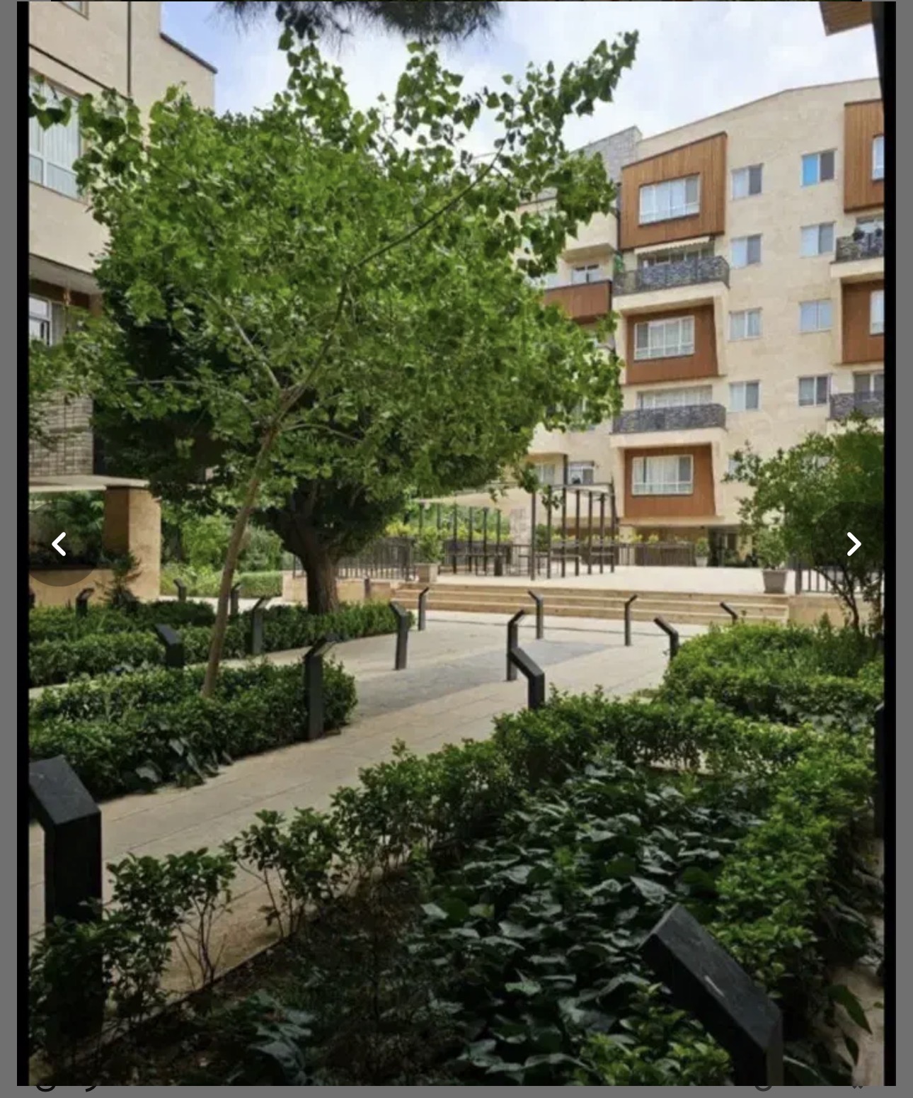 اسمان 8 پروژه تکرار نشدنی/تراس 10 متر روبه فضا سبز