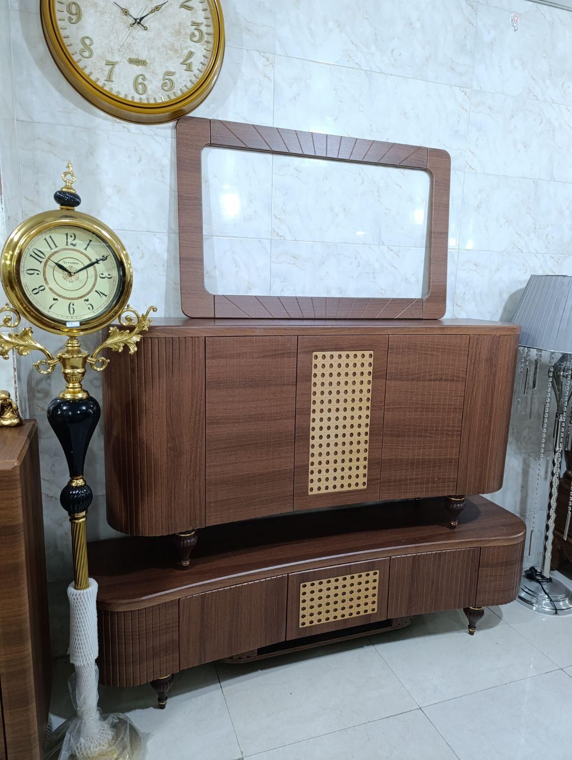 اینه کنسول طرح الماس160 میز تلویزیون.