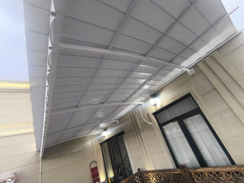 سایبان تراس  upvc
