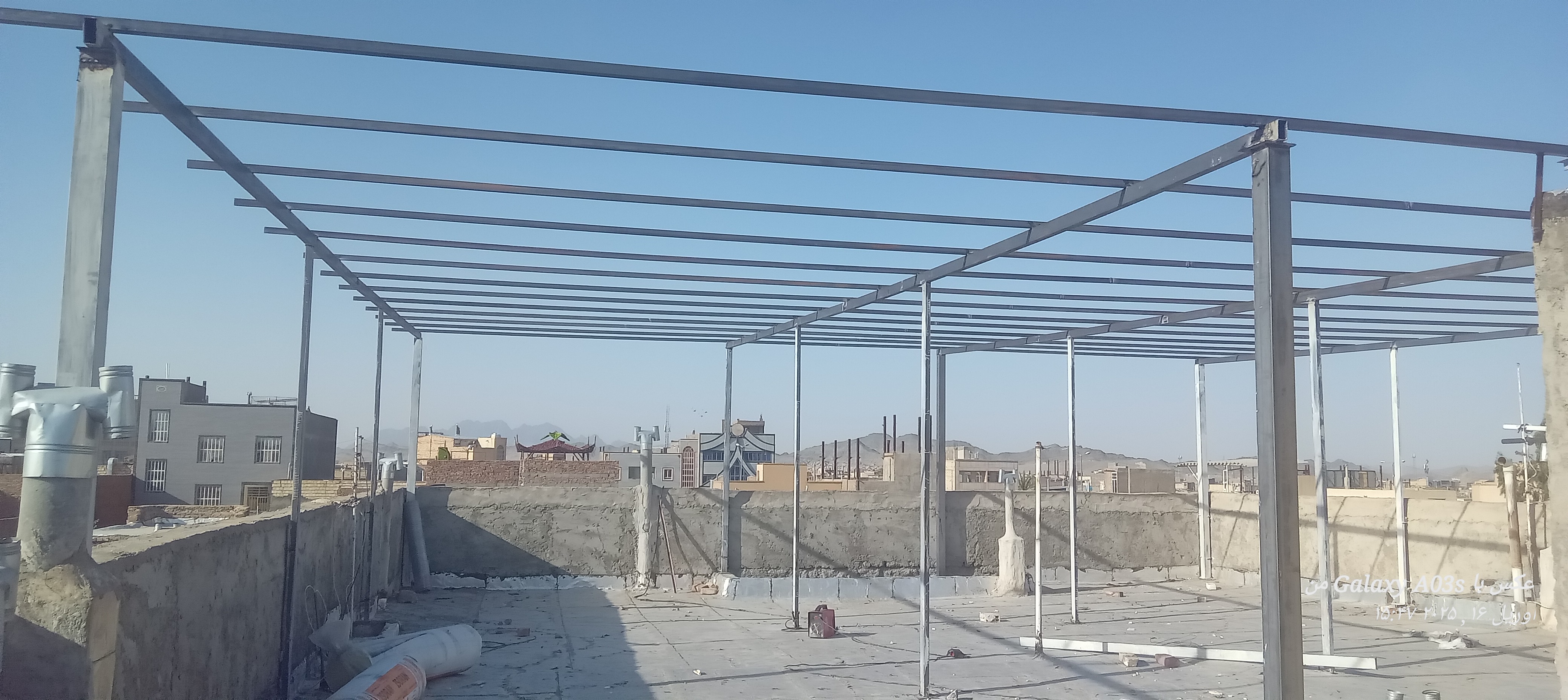 سقف سبک در متراژ 12×12