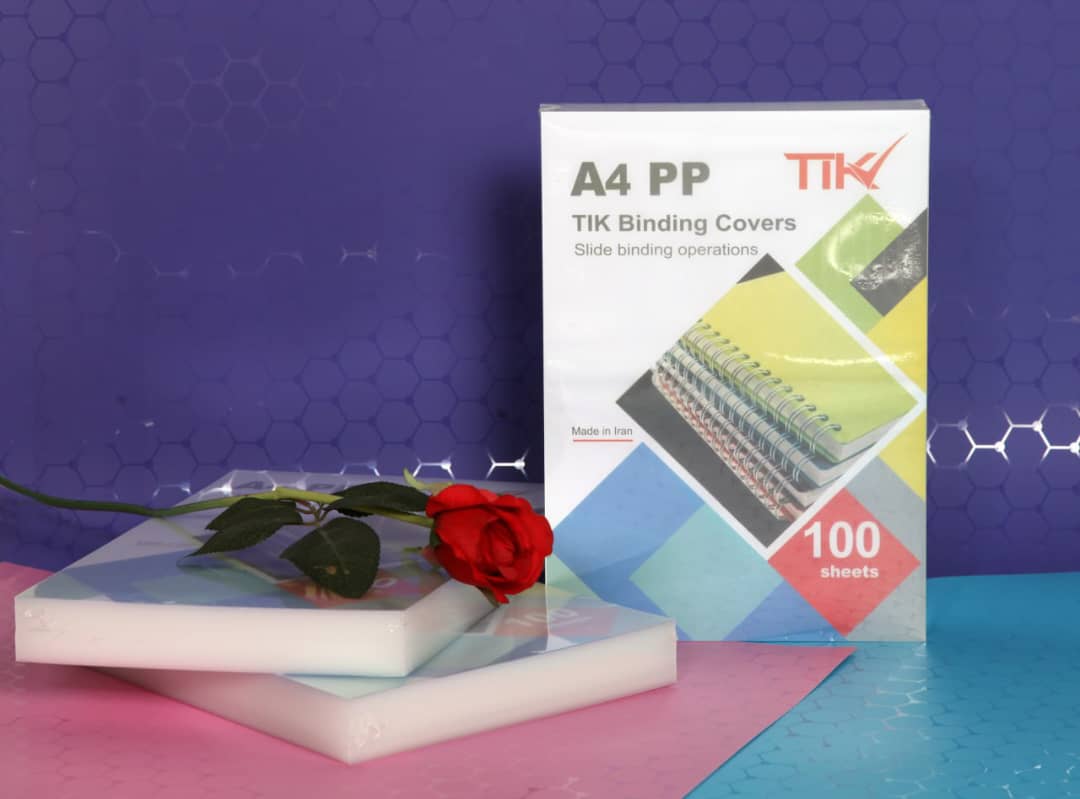 طلق ضخیم 330 میکرون مناسب فنری کتاب( ارزانتر از همه جا)