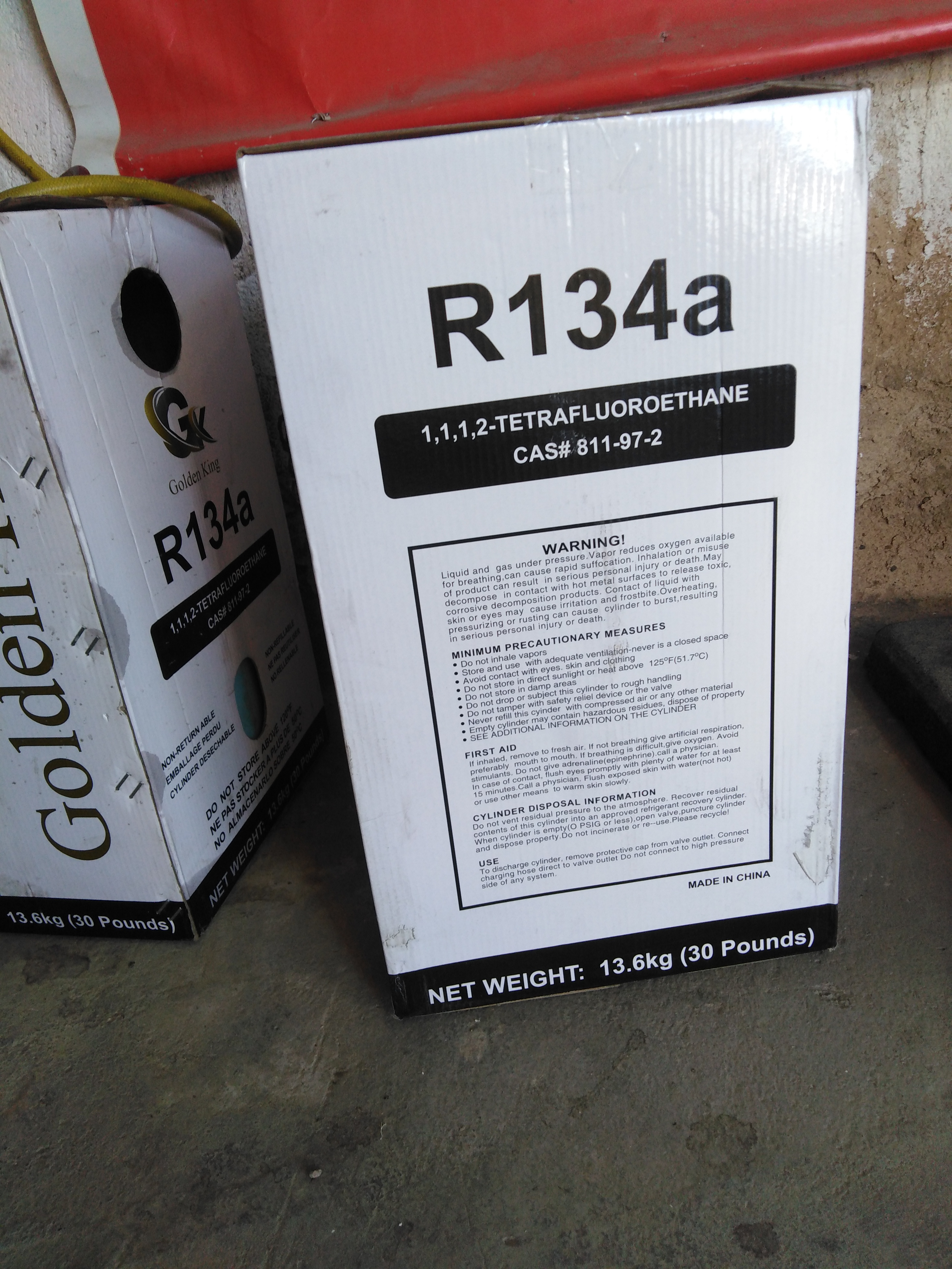 گاز R134