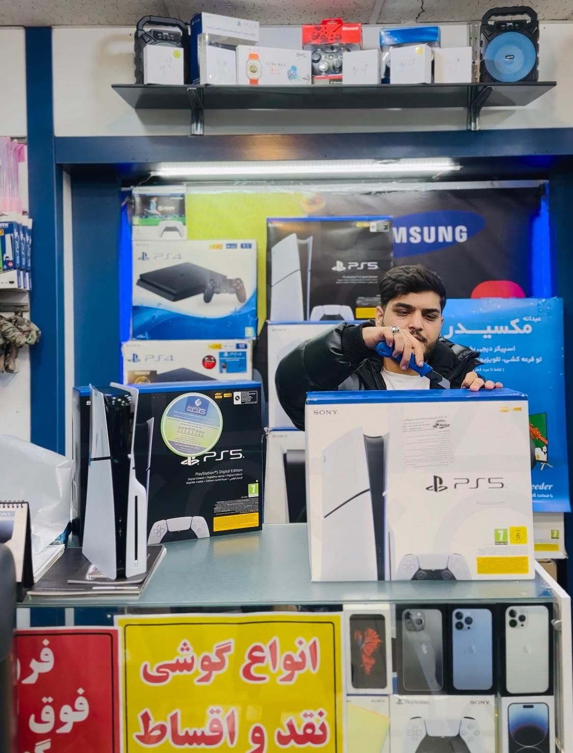 پی‌اس ۵ps اسلیم،دیجیتال ودیسک خور اروپا