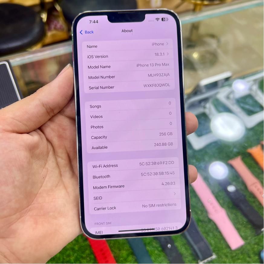 اپل iPhone 13 Pro Max آیفون ۱۳ پرو مکس ۲۵۶ گیگ