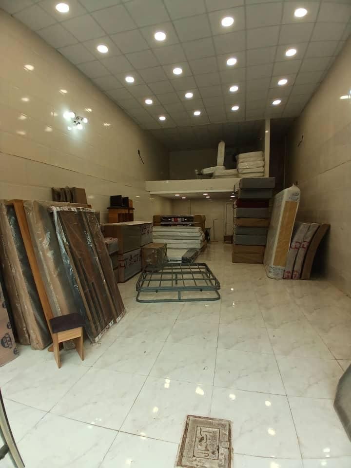 اجاره مغازه ۱۲۰ متری در حمیدیان ارتفاع  بلند