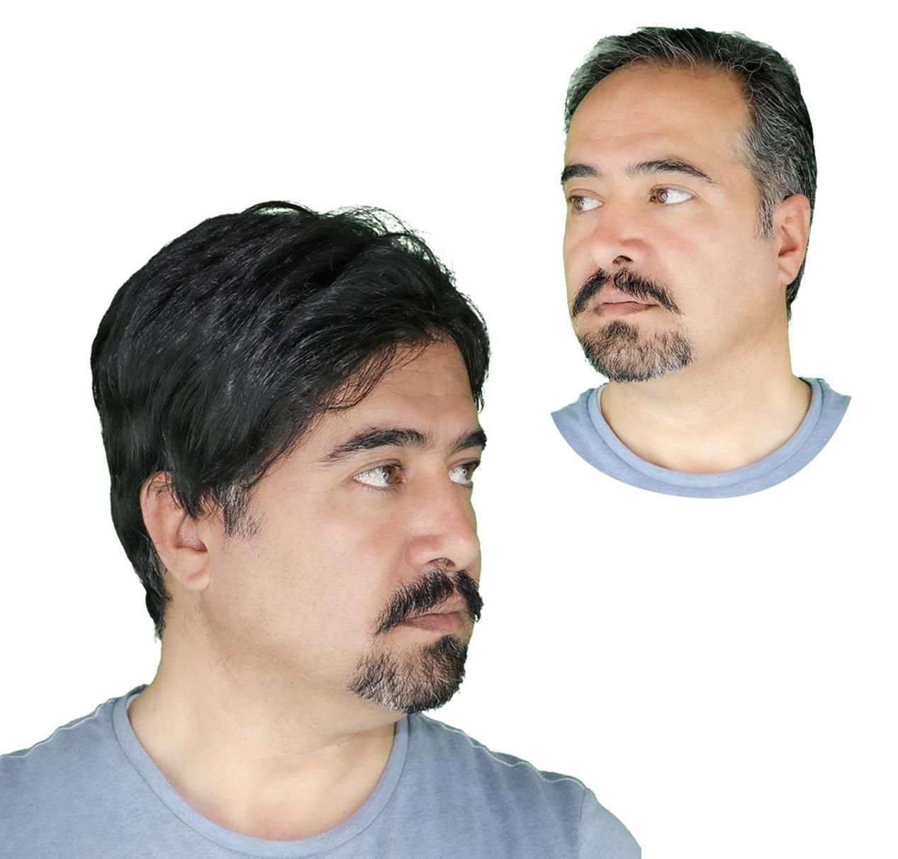 کلاه گیس مردانه کلاهگیس پوستیژ (عمده تک)