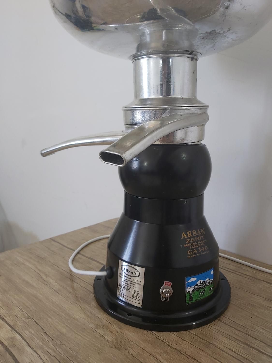 چرخ شیر خامه گیر دستی برقی اتوماتیک