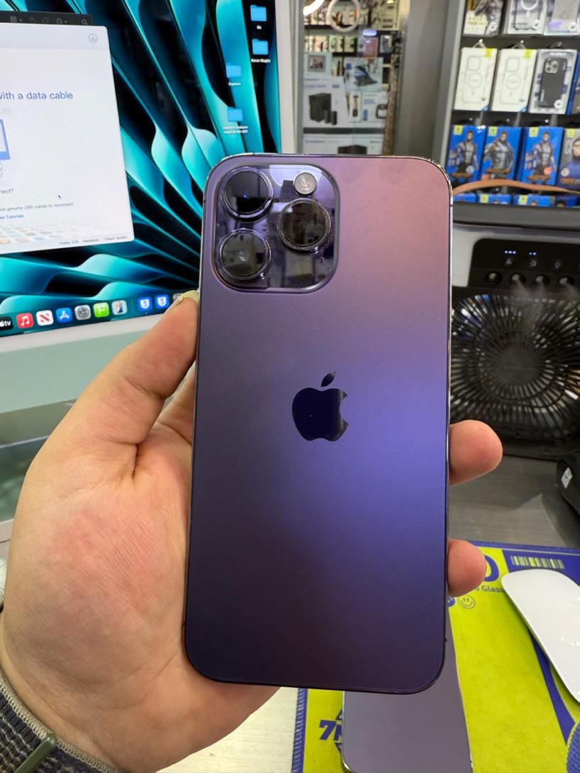 اپل iphone 14 Pro Max با حافظهٔ ۲۵۶ باطری ۸۸