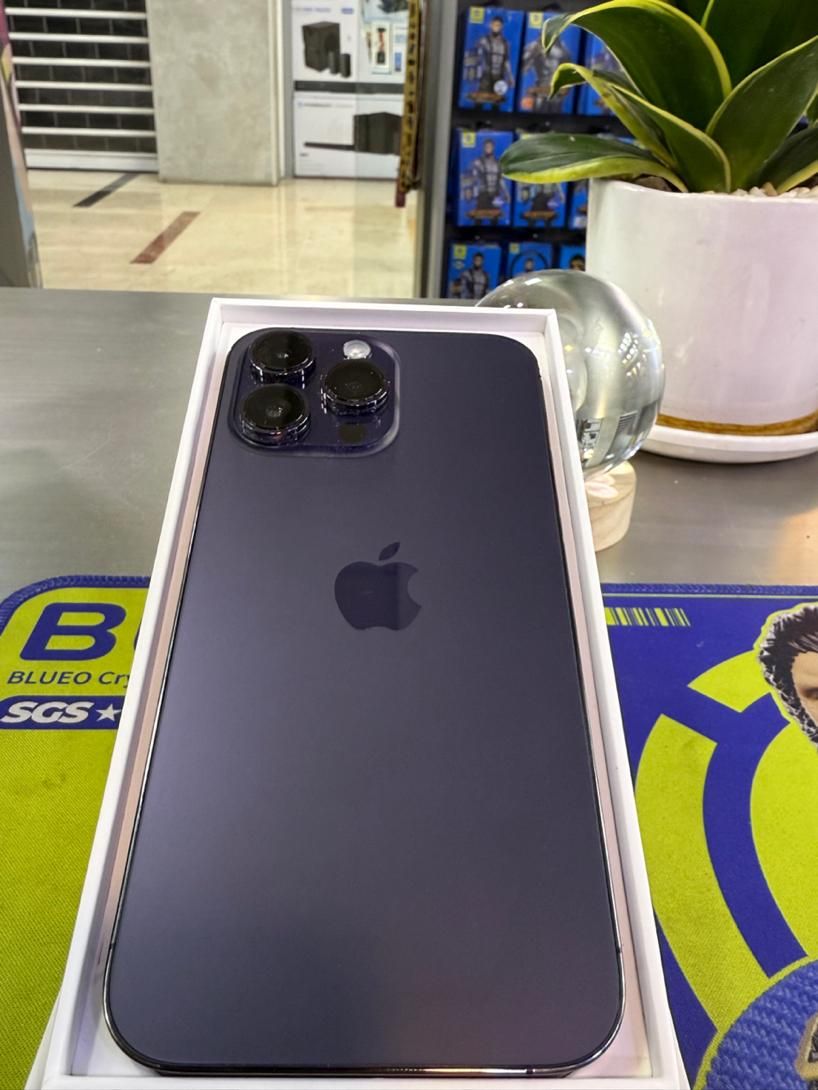 اپل iphone 14 Pro Max با حافظهٔ ۲۵۶ باطری ۱۰۰ اصلی