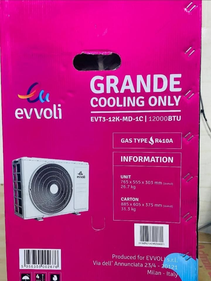 فروش انواع کولر گازی ایوولی و گری Evvoli Gree