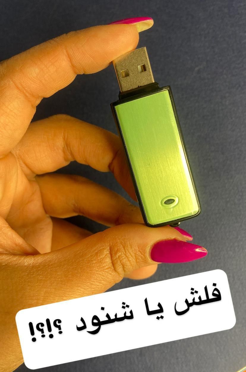 فلش ضبط صدا حرفه ای مخفی ترین دستگاه شنود مداربسته