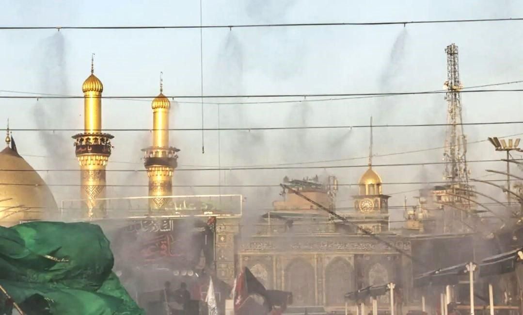 مرکزفروش مهپاش 25 نازلی مه پاش رطوبت ساز موکب هیات