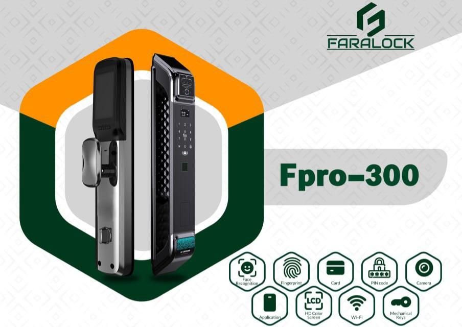 قفل دیجیتال (دستگیره هوشمند) تشخیص چهره Fpro300