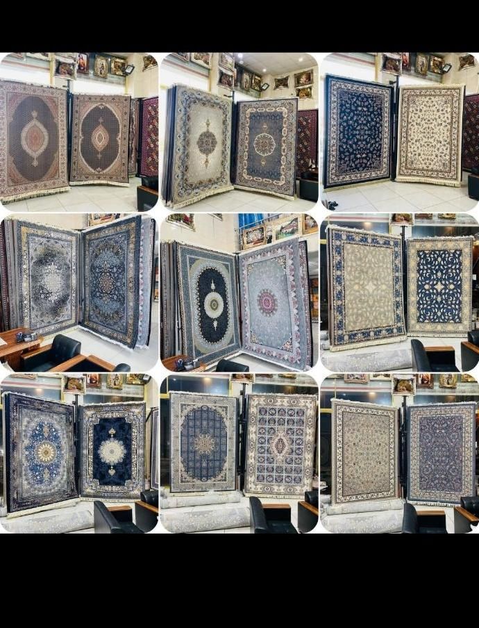 قالی  ایوان در رنگ بندی هزاران فرش