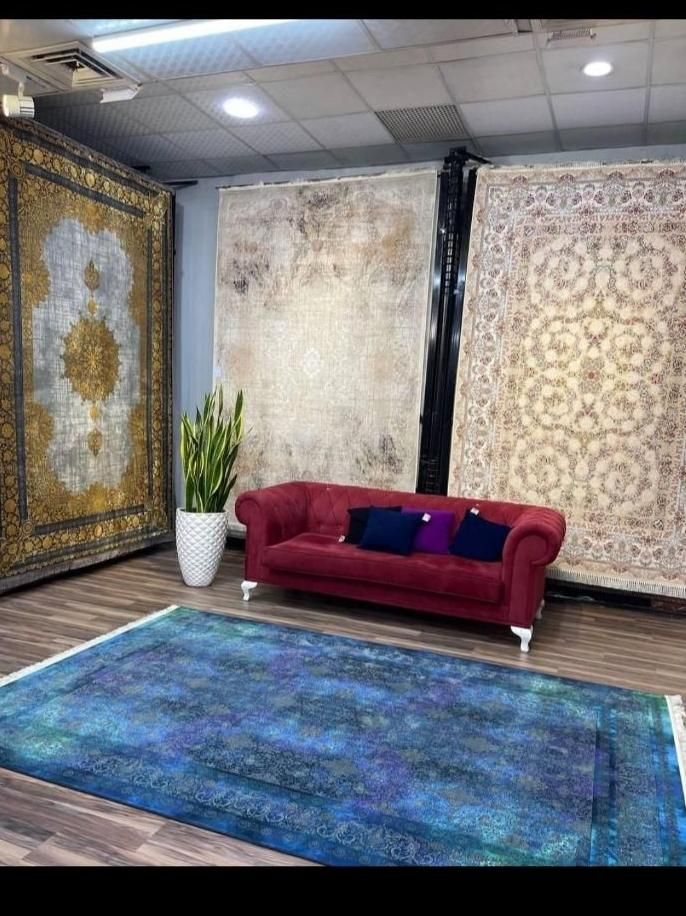 فرش وقالی افشان طاوسی