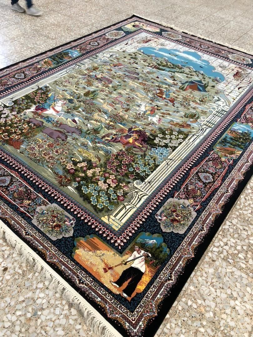 فرش و قالی شکارگاه