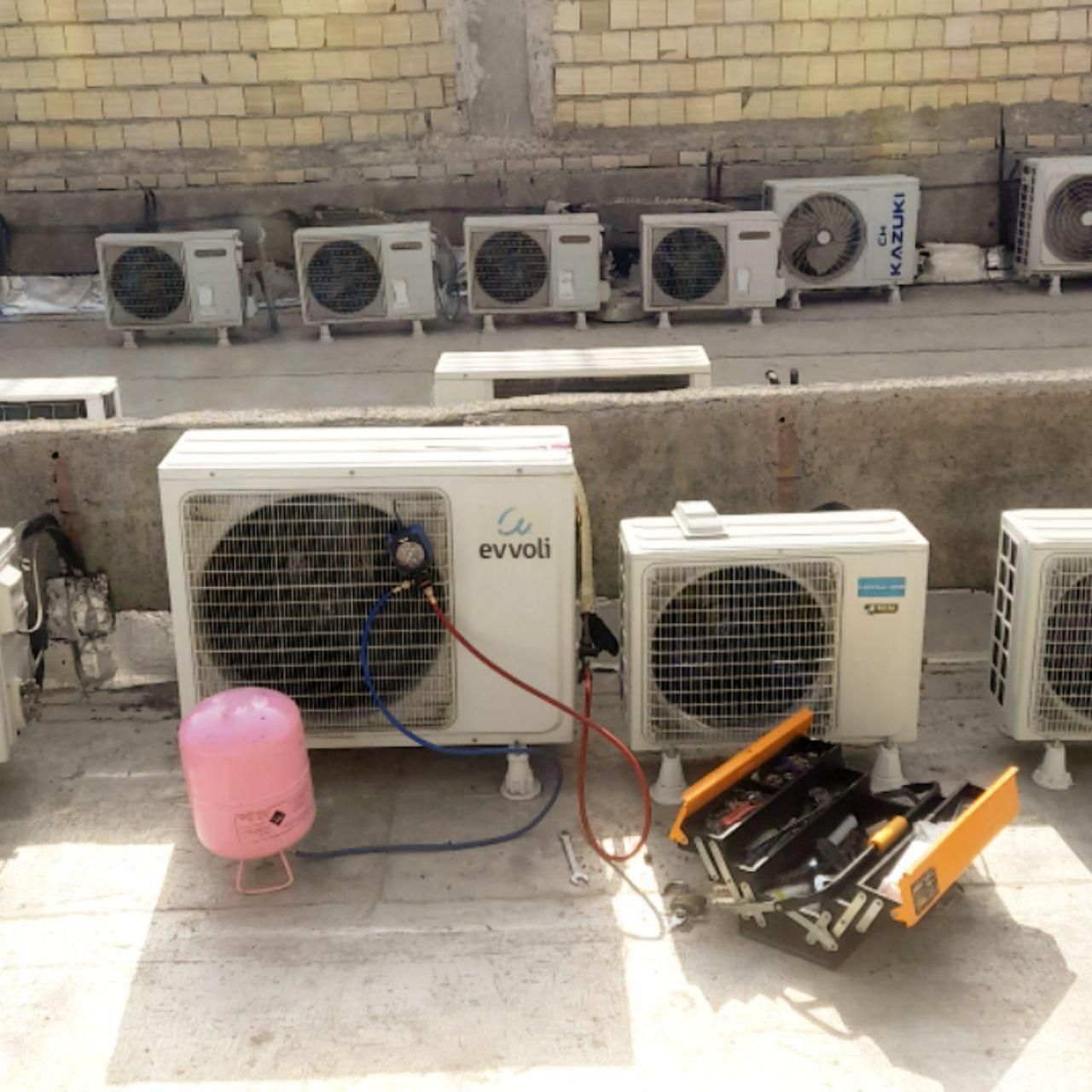 فروش شارژ گاز کولر گازی